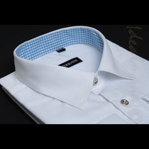 pánská klasická luxusní košile BOZE bílá