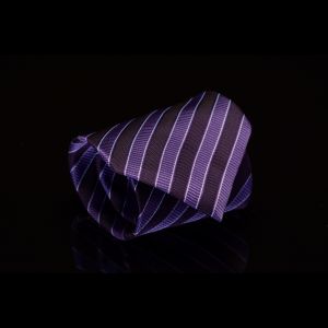 pánská kravata fialová KAILONG