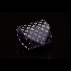 pánská luxusní kravata modrá