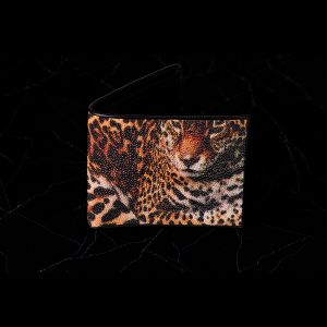 pánská peněženka z rejnoka-leopard