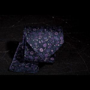 pánská kravata fialová S&W