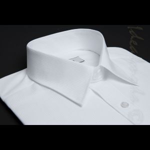 pánská klasická košile BEST bílá-proužek