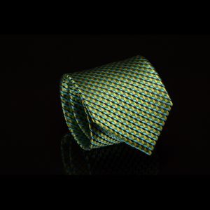 pánská luxusní kravata zelená