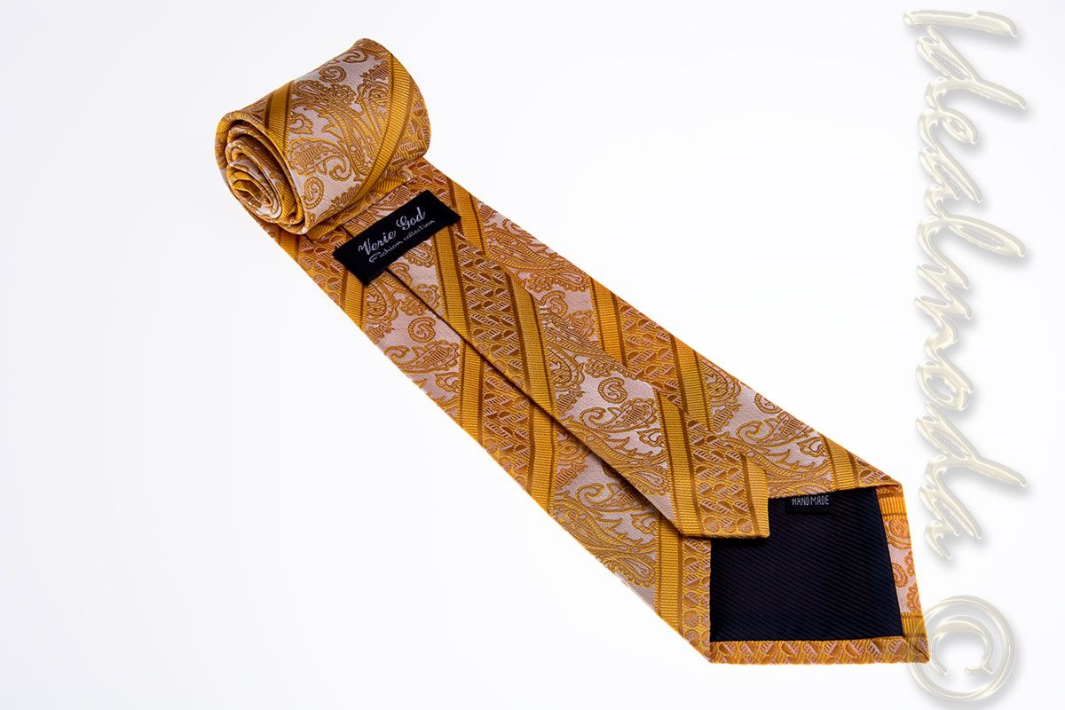 pánská-luxusní-kravata-zlatá-KRAV-HONGFU03