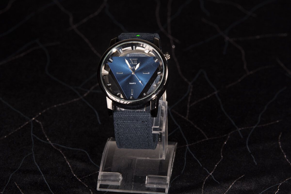 pánské hodinky modré 2