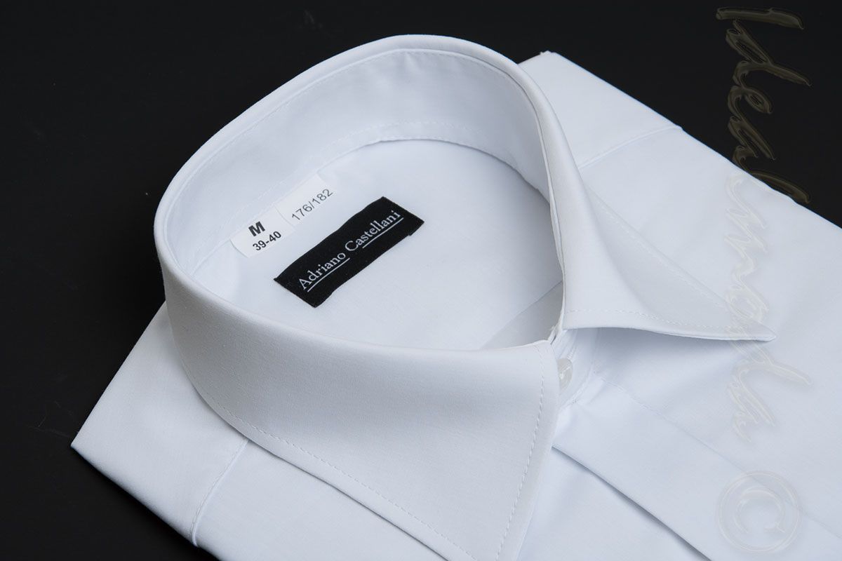 klasická-bílá-košile-hladká-ADK-1075 5