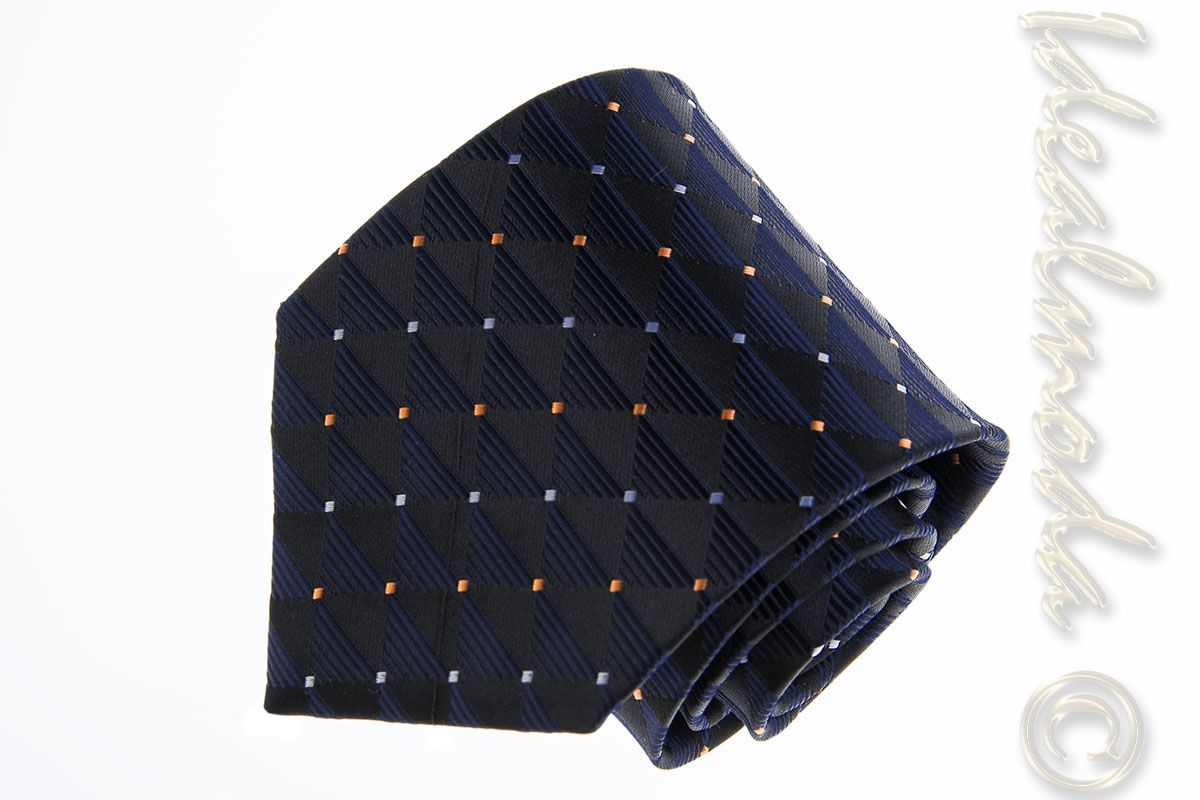 pánská-kravata-černá-KRAV-EFORCE001 4