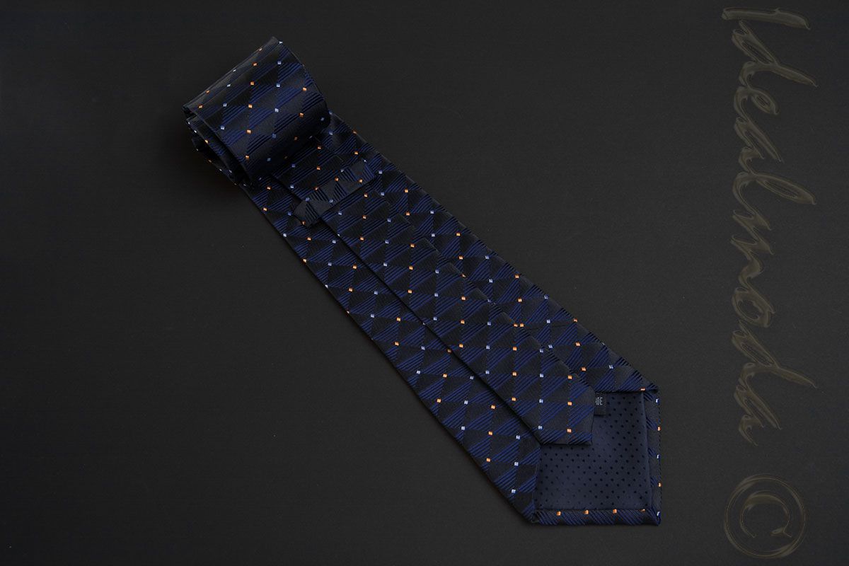 pánská-kravata-černá-KRAV-EFORCE001 8