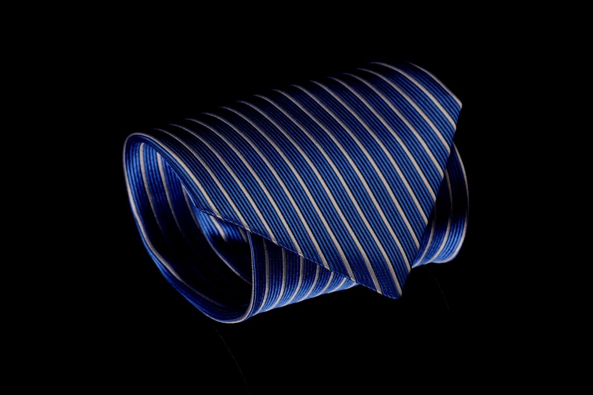 pánská kravata modrá